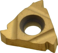 Seco - 16ER External Right Hand 10 UN Laydown Threading Insert - Grade CP500, TiAlN/TiN Coated Carbide - Americas Industrial Supply