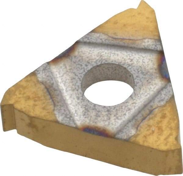 Seco - 16ER External Right Hand 20 UN Laydown Threading Insert - Grade CP500, TiAlN/TiN Coated Carbide - Americas Industrial Supply