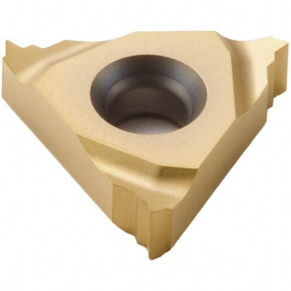 Seco - 16NL Internal Left Hand 32 UN Laydown Threading Insert - Grade CP500, TiAlN/TiN Coated Carbide - Americas Industrial Supply