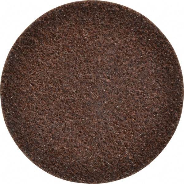 Norton - 4" Diam, 80 Grit, Aluminum Oxide Hook & Loop Disc - Medium Grade, Nonwoven, - Americas Industrial Supply