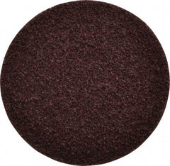 Norton - 4" Diam, 120 Grit, Aluminum Oxide Hook & Loop Disc - Fine Grade, Nonwoven, - Americas Industrial Supply