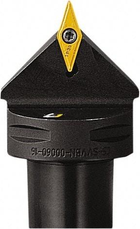 Seco - Neutral Cut, Size C6, VB/C.. 1604.. Insert Compatiblity, External Modular Turning & Profiling Cutting Unit Head - 0.6mm Ctr to Cutting Edge, 65mm Head Length, Series Seco-Capto - Americas Industrial Supply