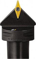 Seco - Neutral Cut, Size C6, VB/C.. 1604.. Insert Compatiblity, External Modular Turning & Profiling Cutting Unit Head - 0.6mm Ctr to Cutting Edge, 65mm Head Length, Series Seco-Capto - Americas Industrial Supply