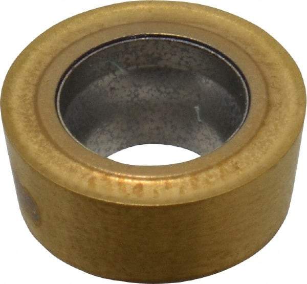Seco - RCMT10T3M0 F1 Grade CP500 Carbide Turning Insert - TiAlN/TiN Finish, Round, 10mm Inscr Circle, 5/32" Thick - Americas Industrial Supply