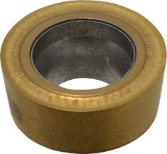 Seco - RCMT10T3M0 F1 Grade CP500 Carbide Turning Insert - TiAlN/TiN Finish, Round, 10mm Inscr Circle, 5/32" Thick - Americas Industrial Supply