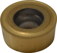 Seco - RCMT1204M0 F1 Grade CP500 Carbide Turning Insert - TiAlN/TiN Finish, Round, 12mm Inscr Circle, 3/16" Thick - Americas Industrial Supply