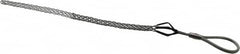 Woodhead Electrical - Flexible Eye, Closed Mesh, Steel Wire Pulling Grip - 12" Mesh, 0.37 to 0.49" Cable Diam - Americas Industrial Supply