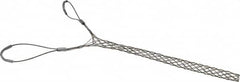 Woodhead Electrical - Double Eye, Closed Mesh, Bronze Wire Pulling Grip - 14" Mesh, 3/4 to 0.99" Cable Diam - Americas Industrial Supply