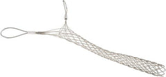 Woodhead Electrical - Double Eye, Closed Mesh, Bronze Wire Pulling Grip - 22" Mesh, 2 to 2.49" Cable Diam - Americas Industrial Supply