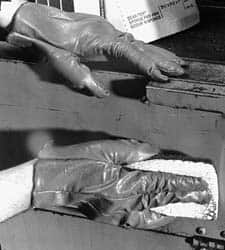 Norton - 2-7/8" Wide x 4-7/8" Long, Very Coarse & Medium Grade Sanding Sponge - 36 & 80 Grit, 1" Thick, Doublesided - Americas Industrial Supply