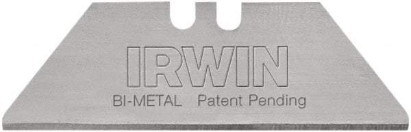 Irwin - 100 Piece Bi-Metal Safety Blade - 5-3/4" OAL - Americas Industrial Supply