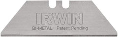 Irwin - 100 Piece Bi-Metal Safety Blade - 5-3/4" OAL - Americas Industrial Supply