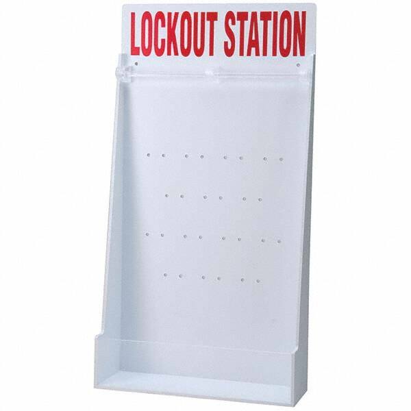 Brady - Empty Polystyrene Lockout Device Station - Americas Industrial Supply