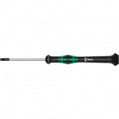 Wera - T4 Torx Driver - 1-37/64" Blade Length, 137mm OAL, Ergonomic Handle - Americas Industrial Supply