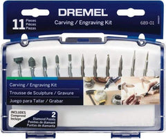 Dremel - Stainless Steel Etcher & Engraver Accessory Kit - For Use with Rotary Tools - Americas Industrial Supply