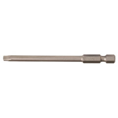 Security Torx Power Bit T10s × 90mm. 5 Bit Pack. - Americas Industrial Supply