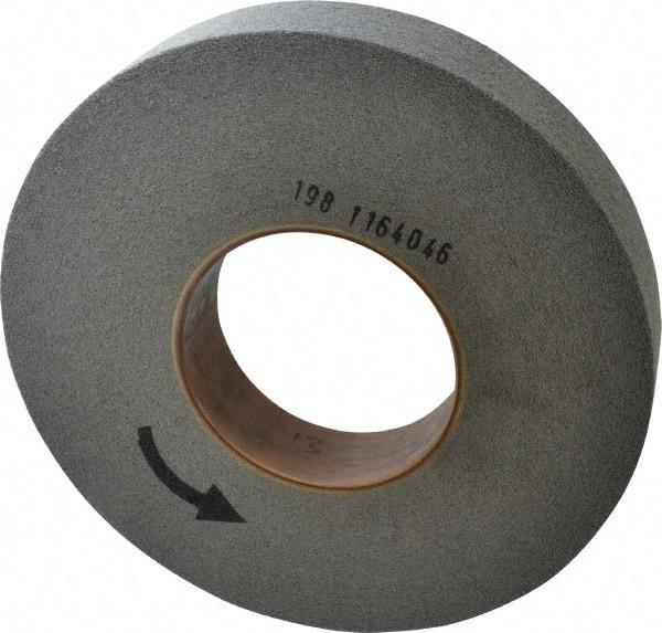 Norton - 12" Diam, 2" Face Width, 5" Center Hole, Fine Grade, Silicon Carbide Deburring Wheel - Convolute, Hard Density 7 Grade, 2,500 RPM - Americas Industrial Supply