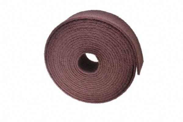 Norton - 30' Long x 4" Wide Nonwoven Roll - Very Fine Grade, Purple, Aluminum Oxide - Americas Industrial Supply
