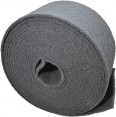 Norton - 30' Long x 6" Wide Nonwoven Roll - Very Fine Grade, Gray, Silicon Carbide - Americas Industrial Supply