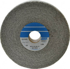 Norton - 6" Diam, 1" Face Width, 1" Center Hole, Medium Grade, Aluminum Oxide Deburring Wheel - Convolute, Medium Density 6 Grade, 4,500 RPM - Americas Industrial Supply