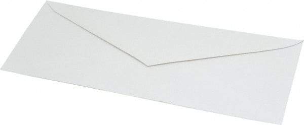 UNIVERSAL - 9-1/2" Long x 4-1/8" Wide Gummed Flap Plain White Envelope - 24 Lb Paper Weight - Americas Industrial Supply