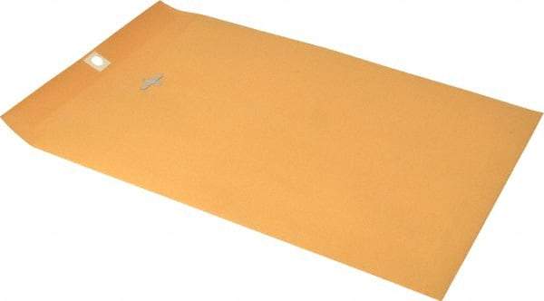 UNIVERSAL - 12" Long x 9" Wide Clasp with Gummed Flap Kraft Envelope - 28 Lb Paper Weight - Americas Industrial Supply
