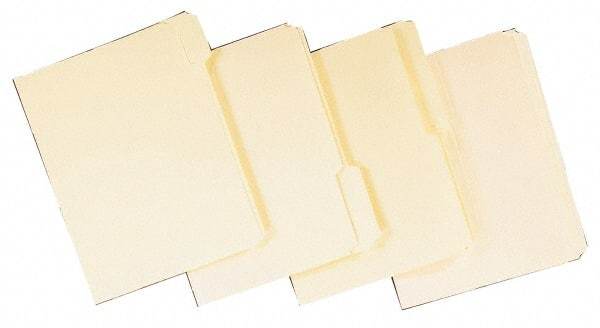 UNIVERSAL - 8-1/2 x 11" 8 Tabs, Clear Plastic Reinforced Binder Holes, Economy Tab Dividers - White - Americas Industrial Supply