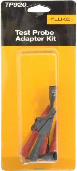 Fluke - Black/Red Electrical Test Equipment Probe Set - Use with TL71, TL75 Test Probes - Americas Industrial Supply