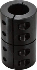 Climax Metal Products - 25mm Inside x 45mm Outside Diam, Metric One Piece Clamping Rigid Coupling - 75mm Long - Americas Industrial Supply