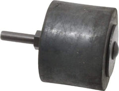Merit Abrasives - 1-1/2" Wide x 2" Diam, Spiral Band Drum - 1/4" Shank Diam, 8,000 RPM - Americas Industrial Supply