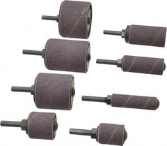 Merit Abrasives - 32-Piece Spiral Band Kit - Includes 3/4 to 2" Diam & 1 to 1-1/2" Wide Band Drums in Coarse, Medium & Fine Grades - Americas Industrial Supply