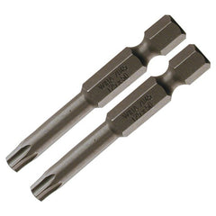 Security Torx Power Bit T10s × 50mm (2 Bit Pack) - Americas Industrial Supply