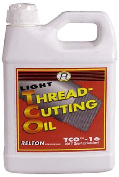 Relton - TCO-14, 55 Gal Drum Tapping Fluid - Straight Oil, For Thread Smoothing - Americas Industrial Supply