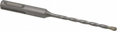 Relton - 5/32" Diam, SDS-Plus Shank, Carbide-Tipped Rotary & Hammer Drill Bit - Americas Industrial Supply