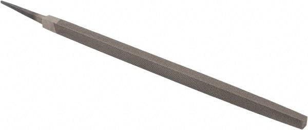 Value Collection - 14" Long, Second Cut, Square American-Pattern File - Double Cut, Tang - Americas Industrial Supply