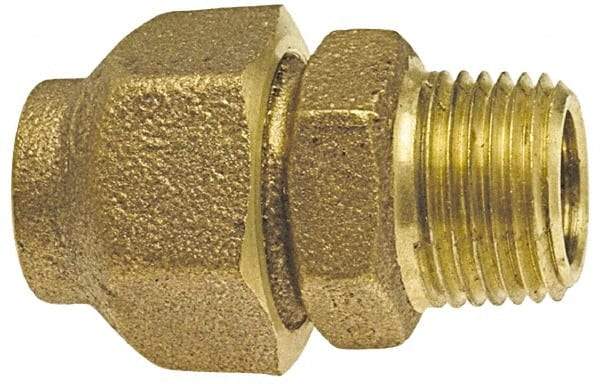 NIBCO - 3/4" Cast Copper Pipe Flared Adapter - FL x M - Americas Industrial Supply