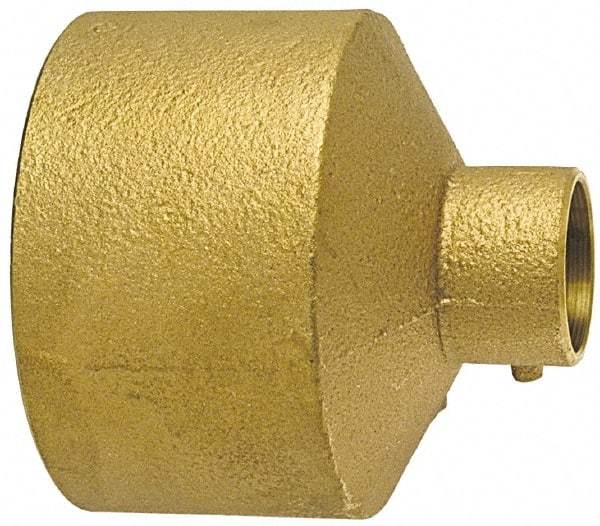 NIBCO - 3 x 1-1/4" Cast Copper Pipe Reducer Coupling - C x C, Pressure Fitting - Americas Industrial Supply