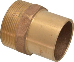 NIBCO - 2" Cast Copper Pipe Adapter - FTG x M, Pressure Fitting - Americas Industrial Supply