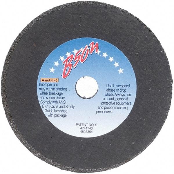 Norton - 3" Ceramic Cutoff Wheel - 1/16" Thick, 3/8" Arbor - Americas Industrial Supply