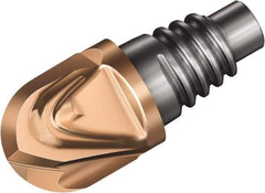 Sandvik Coromant - 316..BM..G G Grade 1030 Carbide Ball Nose Milling Tip Insert - 4 Flutes, 25mm Cutting Diam, 13.5mm Depth of Cut, 25.6mm Extension, 0.4921" Cnr Rad, 40° Helix - Americas Industrial Supply