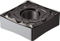 Sandvik Coromant - CNMG432 SF Grade 1105 Carbide Turning Insert - TiAlN Finish, 80° Diamond, 1/2" Inscr Circle, 3/16" Thick, 1/32" Corner Radius - Americas Industrial Supply