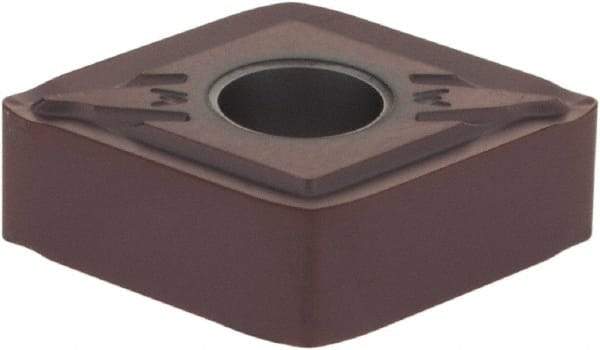 Seco - CNMG432W FF2 Grade TP1030 Cermet Turning Insert - 80° Diamond, 1/2" Inscr Circle, 3/16" Thick, 1/32" Corner Radius - Americas Industrial Supply