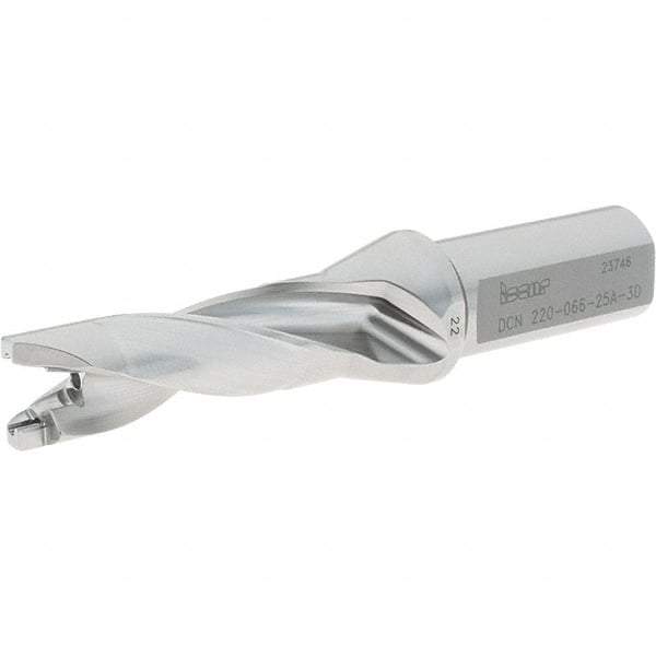 Iscar - 22mm to 22.9mm Diam, 3xD, 66mm Max Depth, 25mm Shank Diam, 156.8mm OAL, Replaceable-Tip Drill - FCP, ICK, ICK-2M, ICM, ICN, ICP, iCP-2M Insert, 22 Seat Size, 70640255 Toolholder, Series SumoCham - Americas Industrial Supply