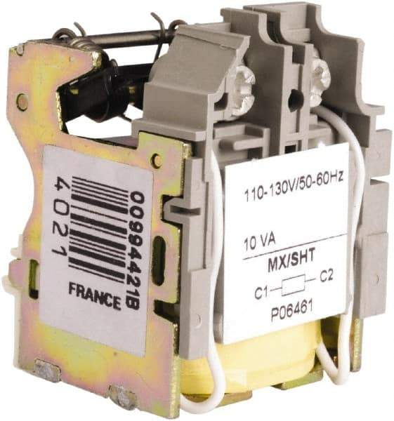 Square D - Circuit Breaker Shunt Trip - 110-130 VAC Control Voltage, Use with PowerPact - Americas Industrial Supply