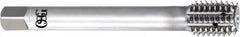 OSG - 1-8 UNC 3B H8 Thread Limit Modified Bottoming Thread Forming Tap - Cobalt, TiCN Finish, 160mm OAL, 2-1/2" Thread Length, Right Hand Thread, Series 16050 - Americas Industrial Supply