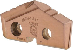 Allied Machine and Engineering - 31.27mm Diam x 3/16" Thick, Seat Code 2, 132° Included Angle Spade Drill Insert - AM200 Coated, Cobalt, Grade Super Cobalt, Series GEN2 T-A - Americas Industrial Supply
