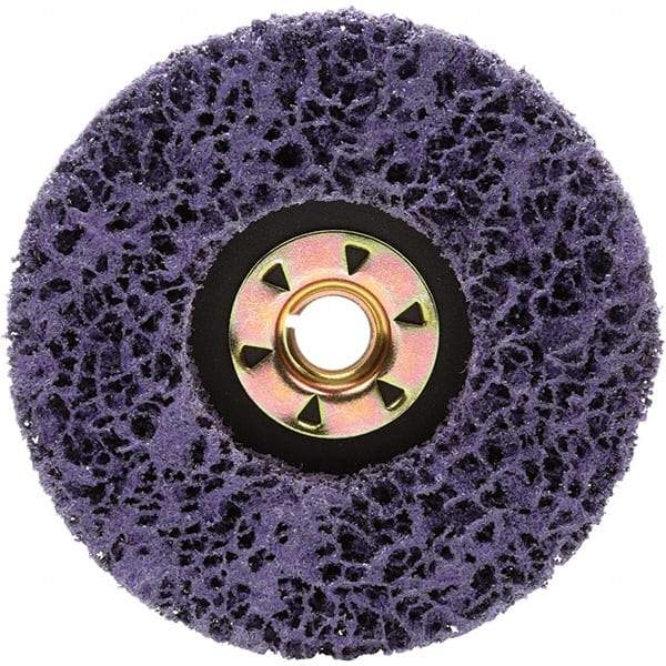 3M - 6" Diam, Silicon Carbide Hook & Loop Disc - Very Coarse Grade, Coated, - Americas Industrial Supply