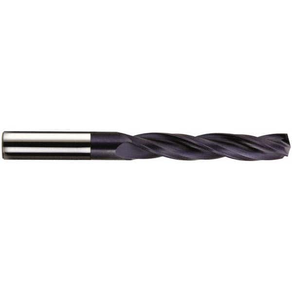 Accupro - 19/64" 150° Solid Carbide Jobber Drill - Americas Industrial Supply