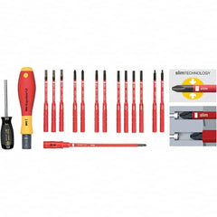 Wiha - Multi-Bit Screwdriver - Phillips & Torx Tip - Americas Industrial Supply