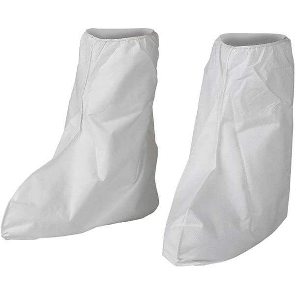 KleenGuard - Size XL/2XL, Microporous Film Laminate & Vinyl, PVC Boot Cover - White - Americas Industrial Supply